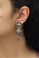 Earrings Ayala Bar Woman Silent Shadows in Metal Alloy Cristallo C2267 - C2267